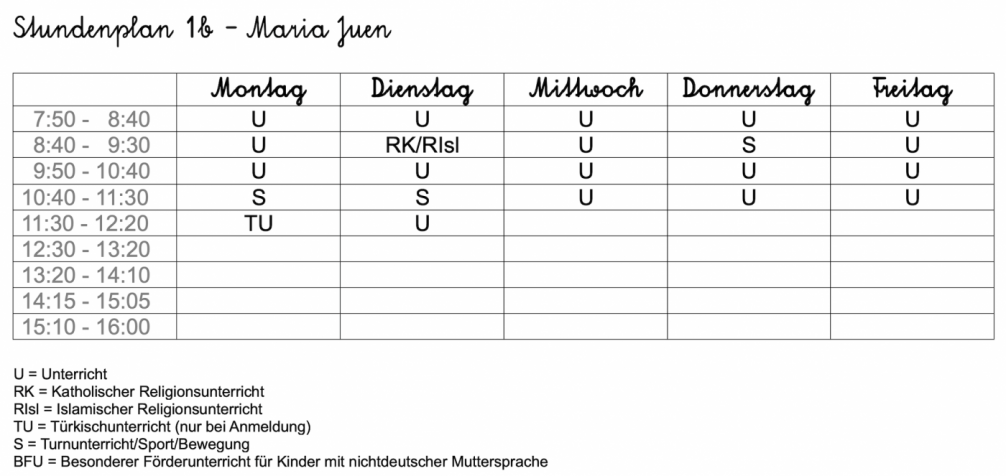 Stundenplan24.25 Maria